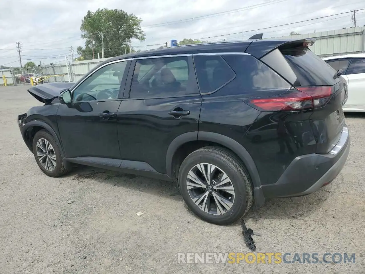 2 fotografías del automóvil dañado 5N1BT3BA2NC683635 NISSAN ROGUE 2022