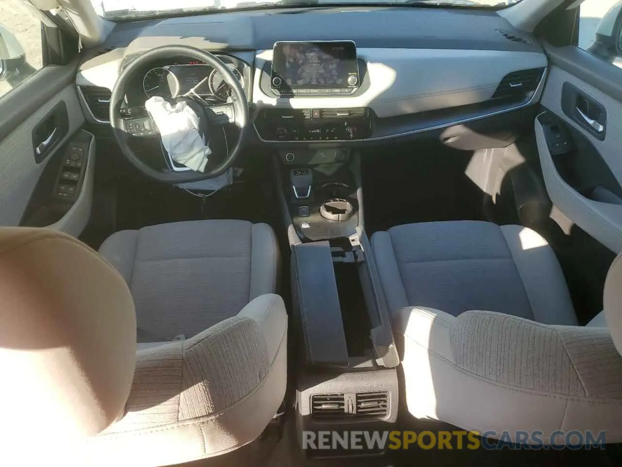 8 fotografías del automóvil dañado 5N1BT3BA2NC712972 NISSAN ROGUE 2022