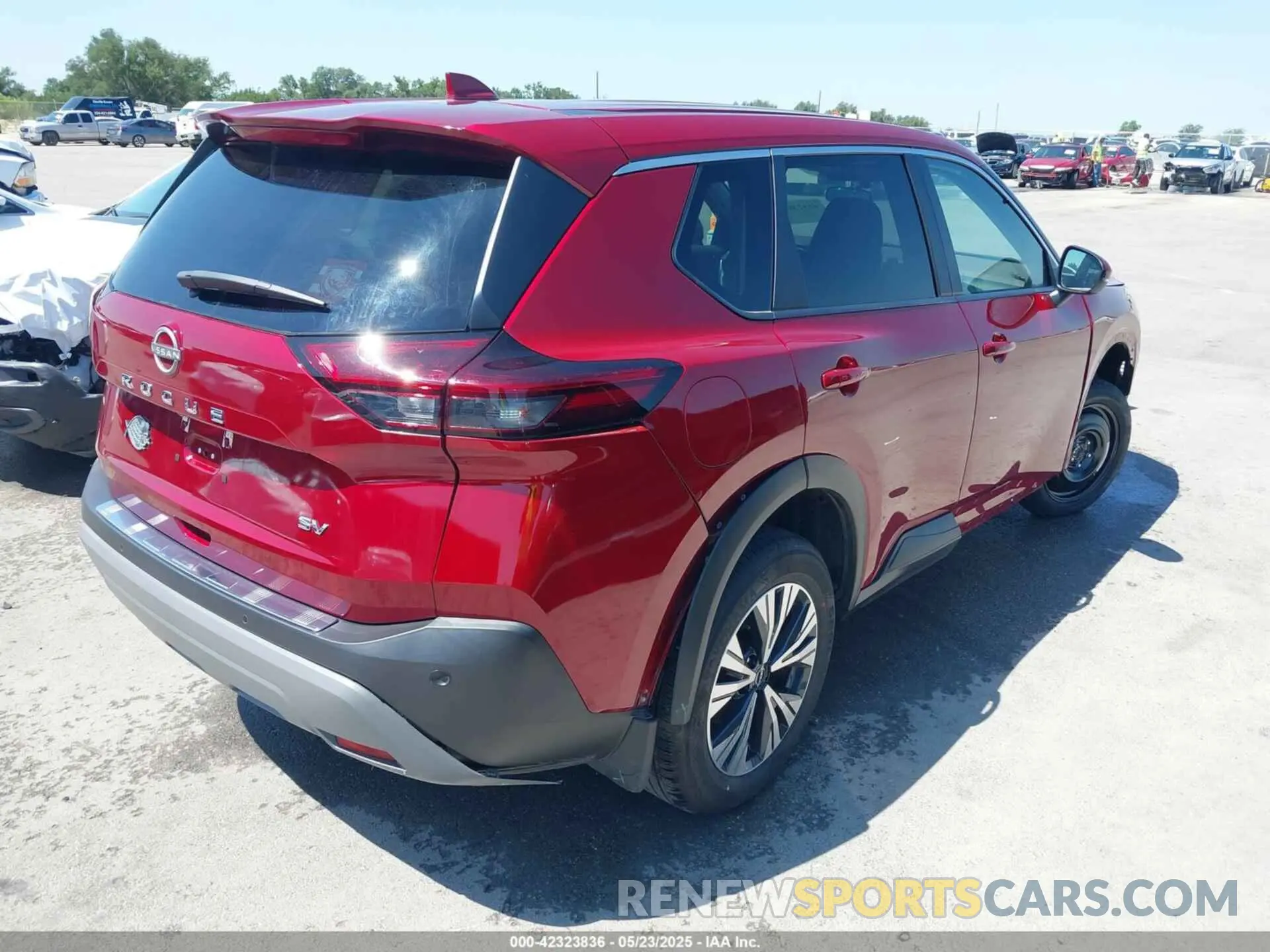 4 fotografías del automóvil dañado 5N1BT3BA2NC722546 NISSAN ROGUE 2022