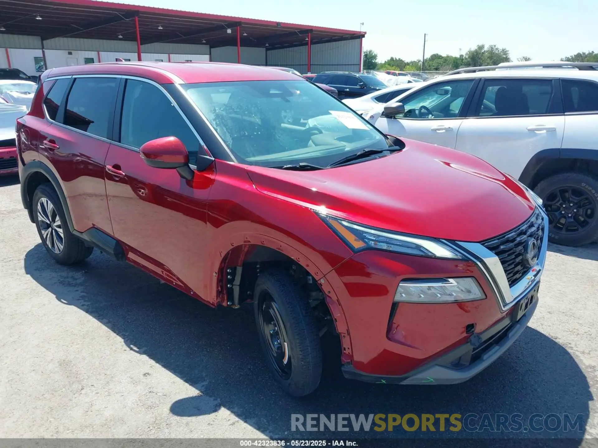 6 fotografías del automóvil dañado 5N1BT3BA2NC722546 NISSAN ROGUE 2022