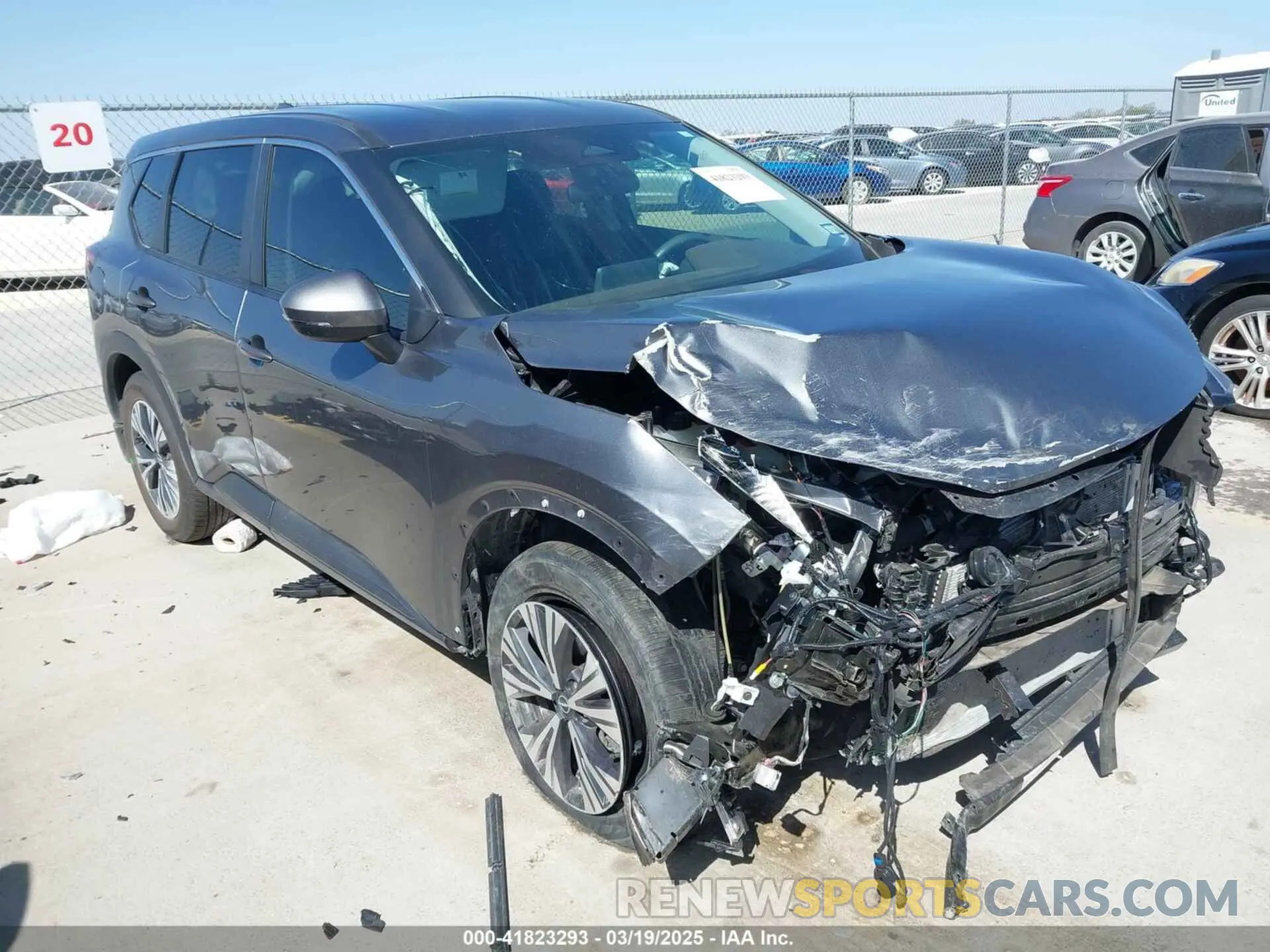 1 fotografías del automóvil dañado 5N1BT3BA4NC717459 NISSAN ROGUE 2022
