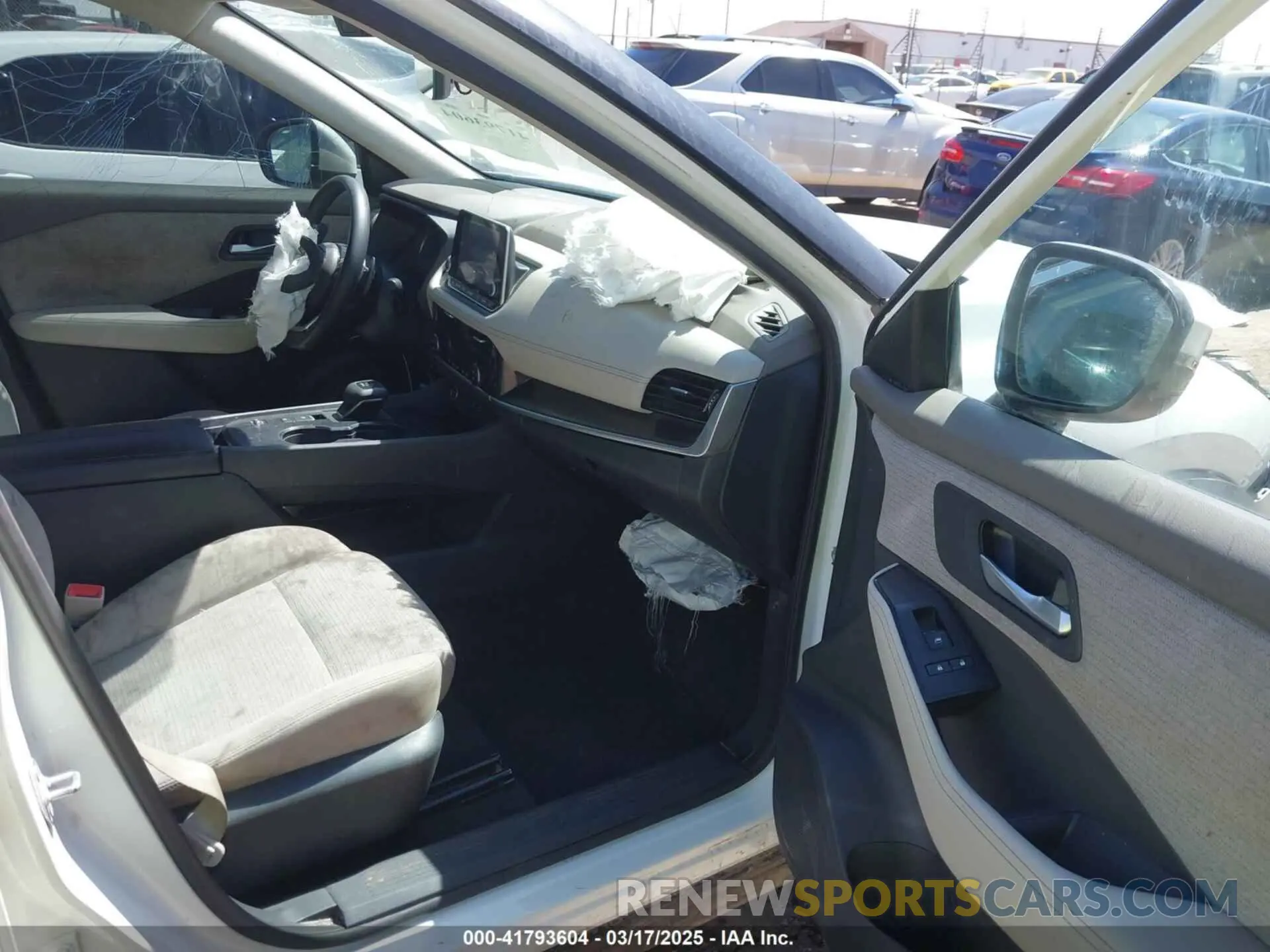 5 fotografías del automóvil dañado 5N1BT3BA4NC723035 NISSAN ROGUE 2022