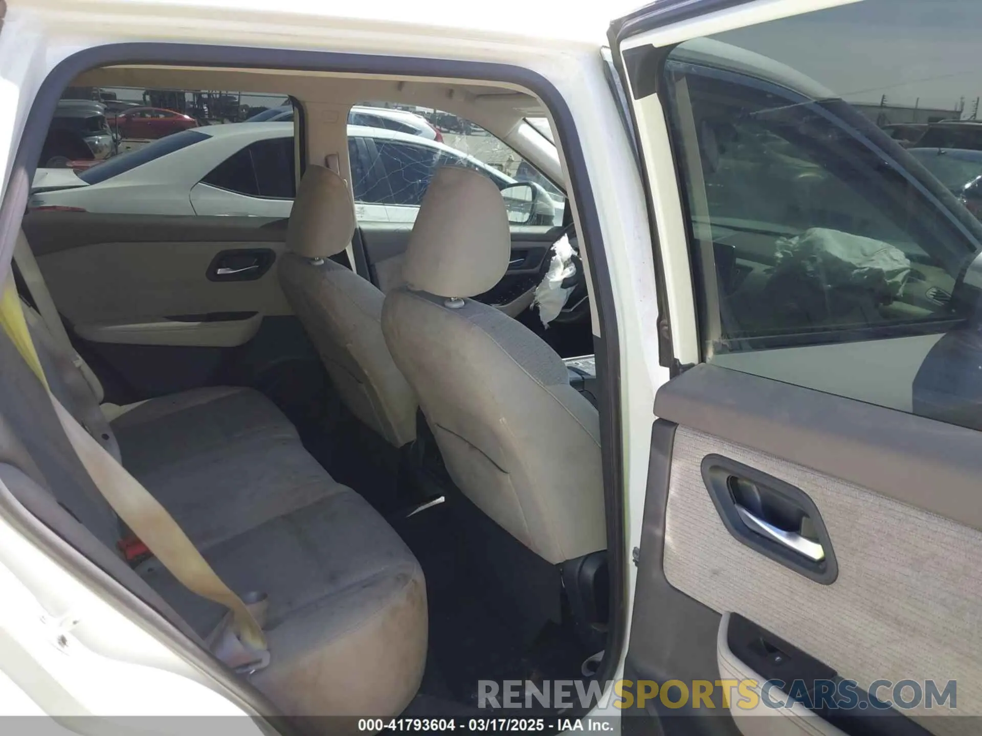8 fotografías del automóvil dañado 5N1BT3BA4NC723035 NISSAN ROGUE 2022