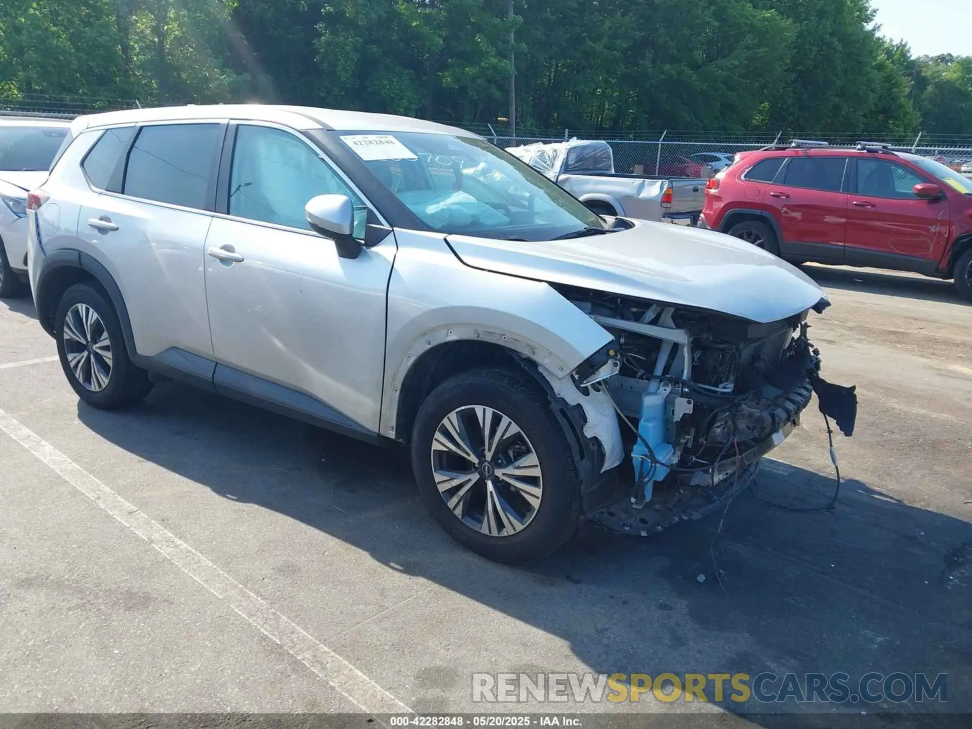 1 fotografías del automóvil dañado 5N1BT3BA5NC693057 NISSAN ROGUE 2022