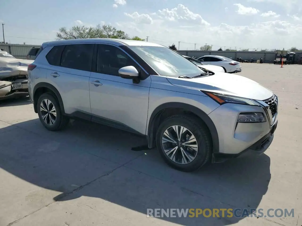 4 fotografías del automóvil dañado 5N1BT3BA6NC678888 NISSAN ROGUE 2022
