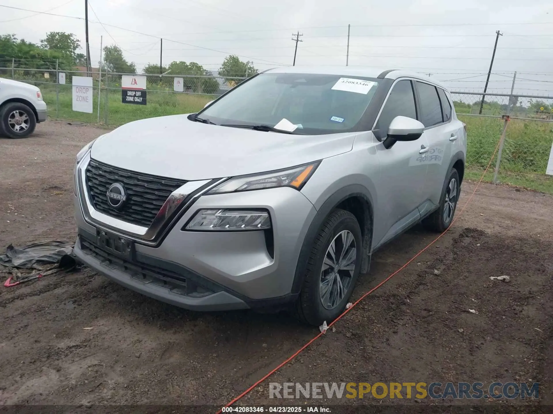 2 fotografías del automóvil dañado 5N1BT3BA6NC678955 NISSAN ROGUE 2022