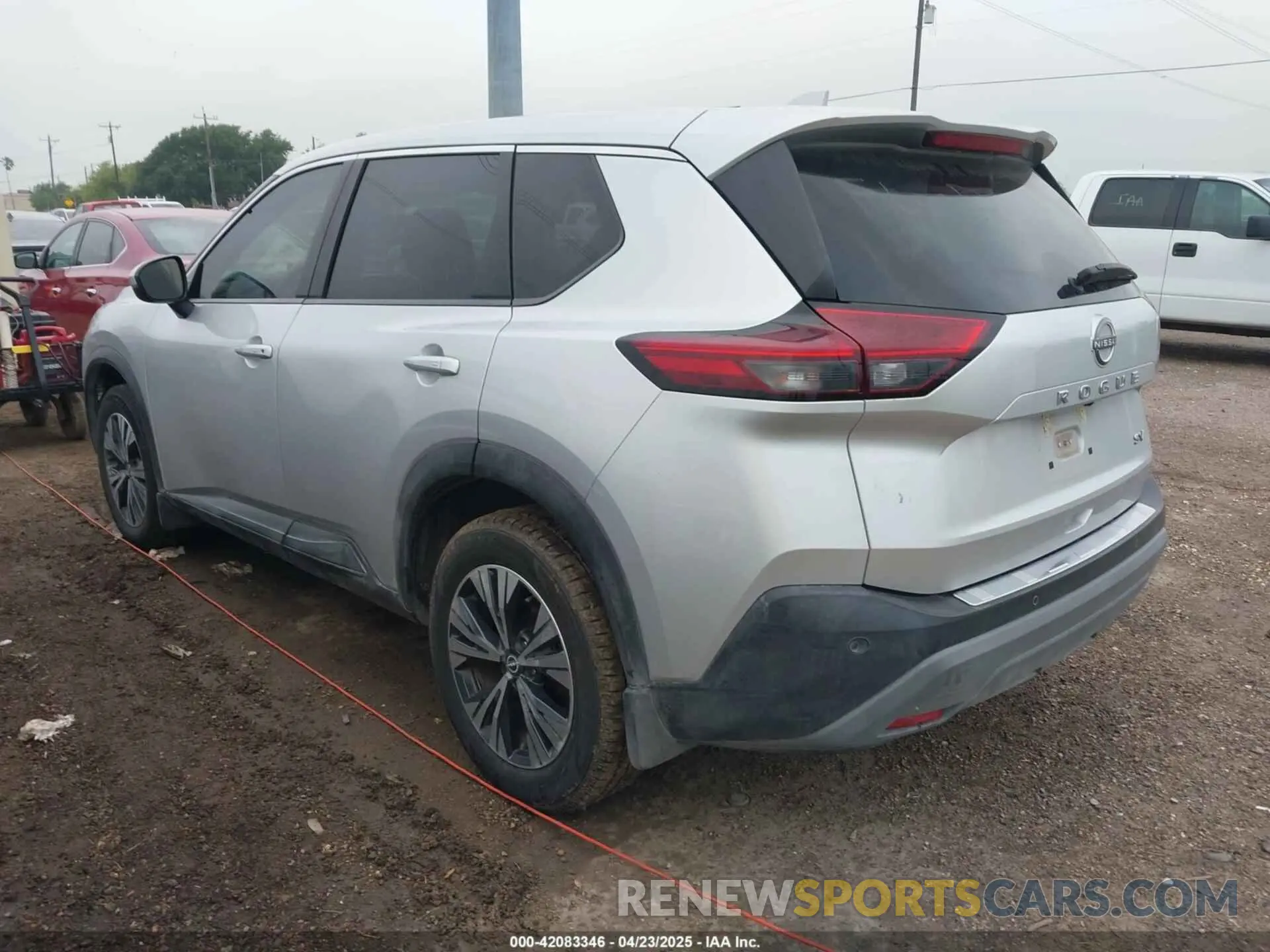3 fotografías del automóvil dañado 5N1BT3BA6NC678955 NISSAN ROGUE 2022