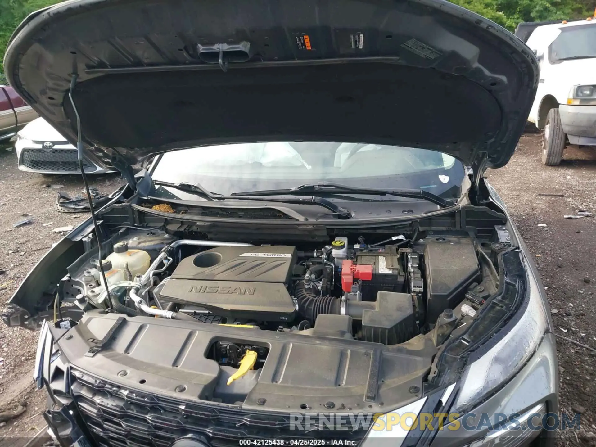 10 fotografías del automóvil dañado 5N1BT3BA6NC685453 NISSAN ROGUE 2022