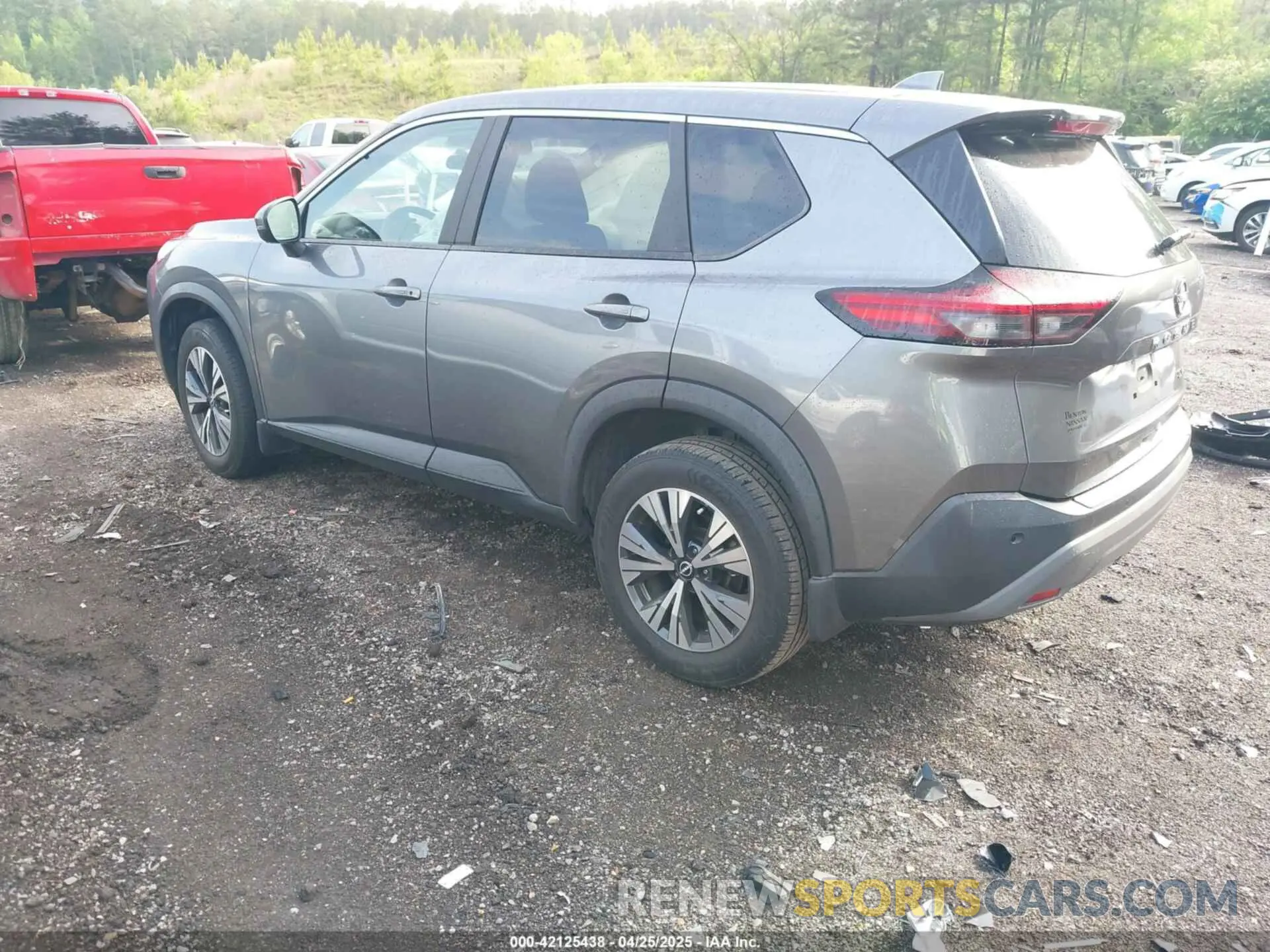3 fotografías del automóvil dañado 5N1BT3BA6NC685453 NISSAN ROGUE 2022
