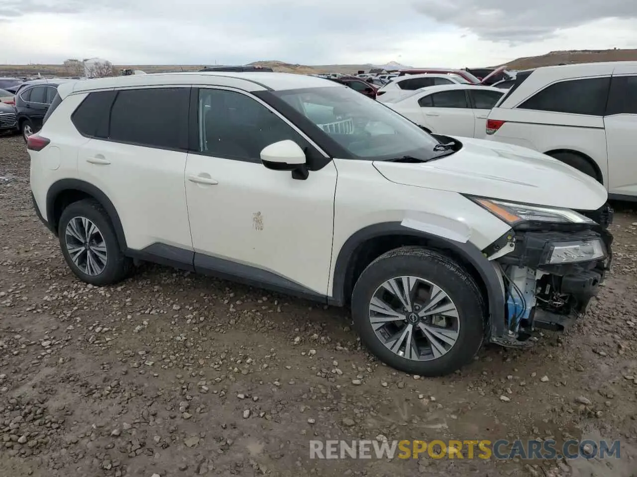 4 fotografías del automóvil dañado 5N1BT3BA6NC719567 NISSAN ROGUE 2022