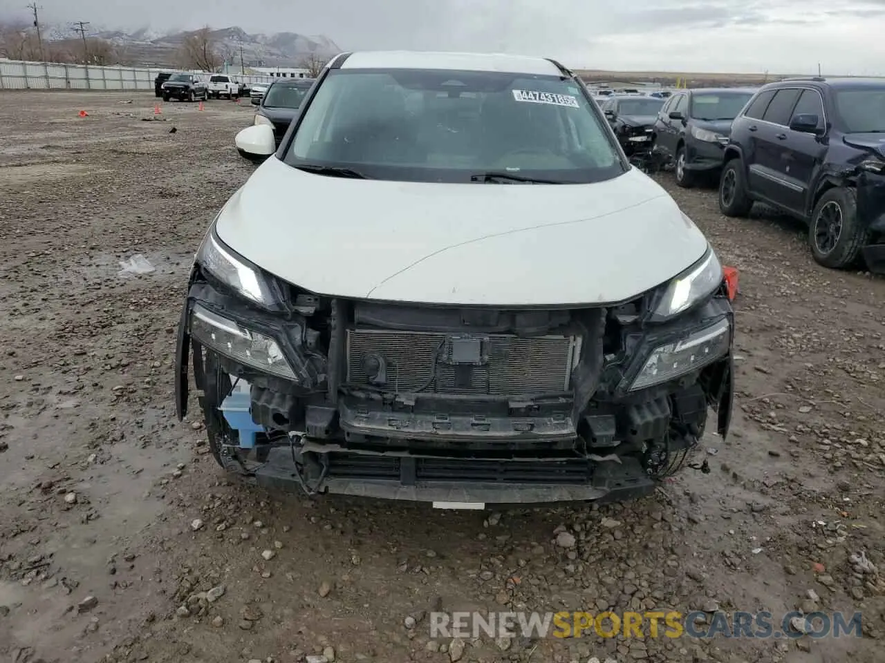 5 fotografías del automóvil dañado 5N1BT3BA6NC719567 NISSAN ROGUE 2022