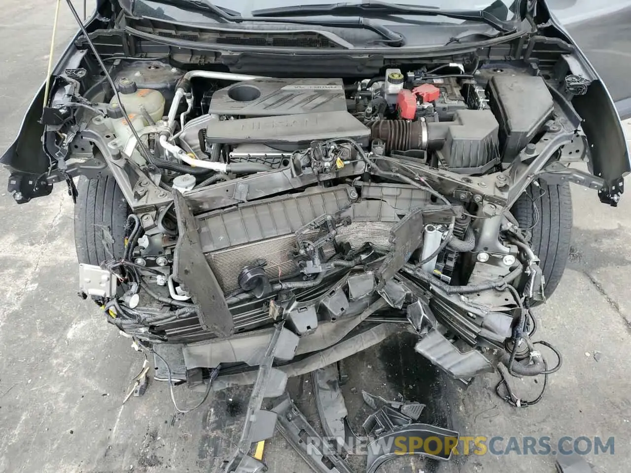 12 fotografías del automóvil dañado 5N1BT3BA6NC733100 NISSAN ROGUE 2022
