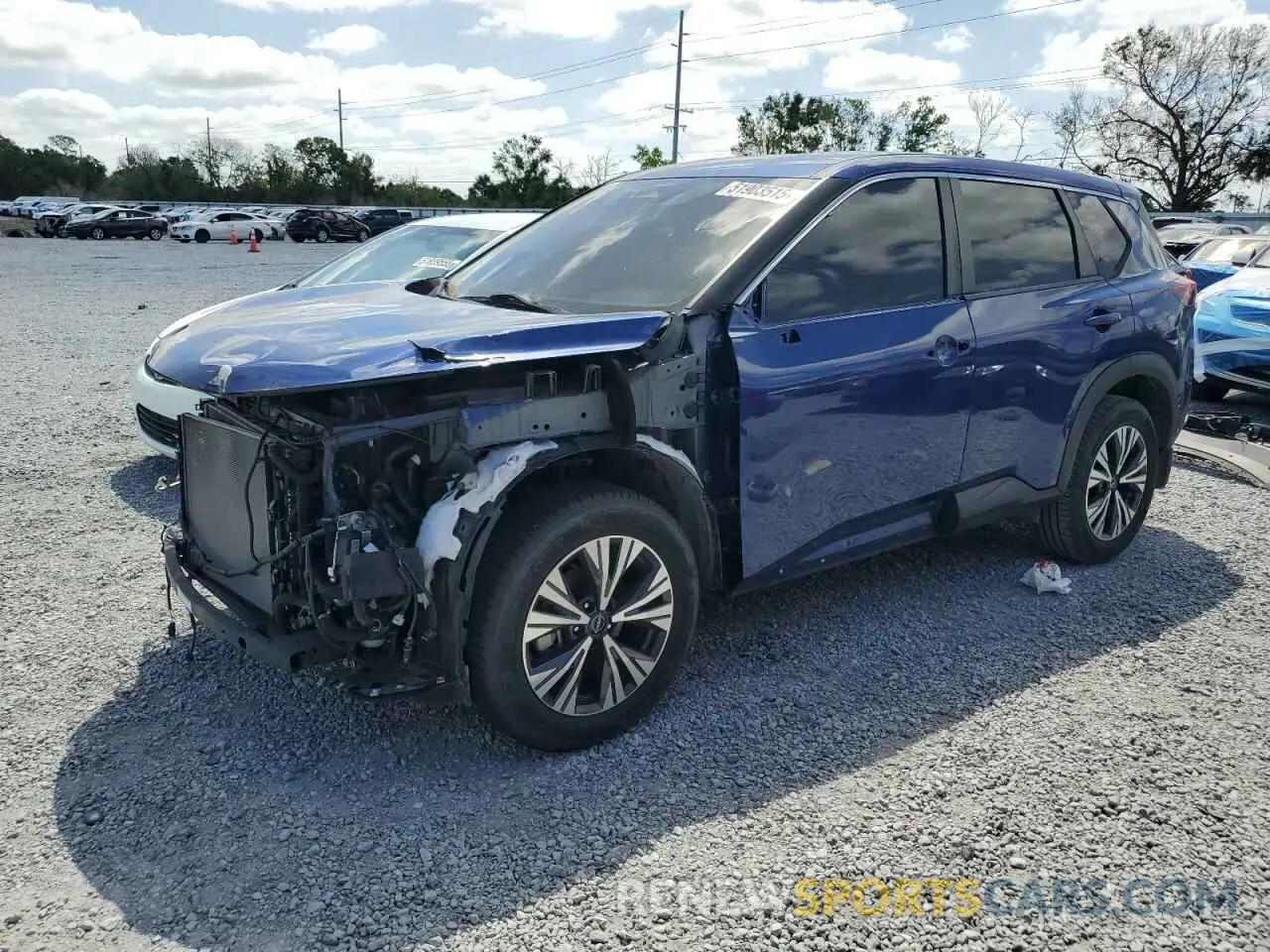 1 fotografías del automóvil dañado 5N1BT3BA7NC697966 NISSAN ROGUE 2022