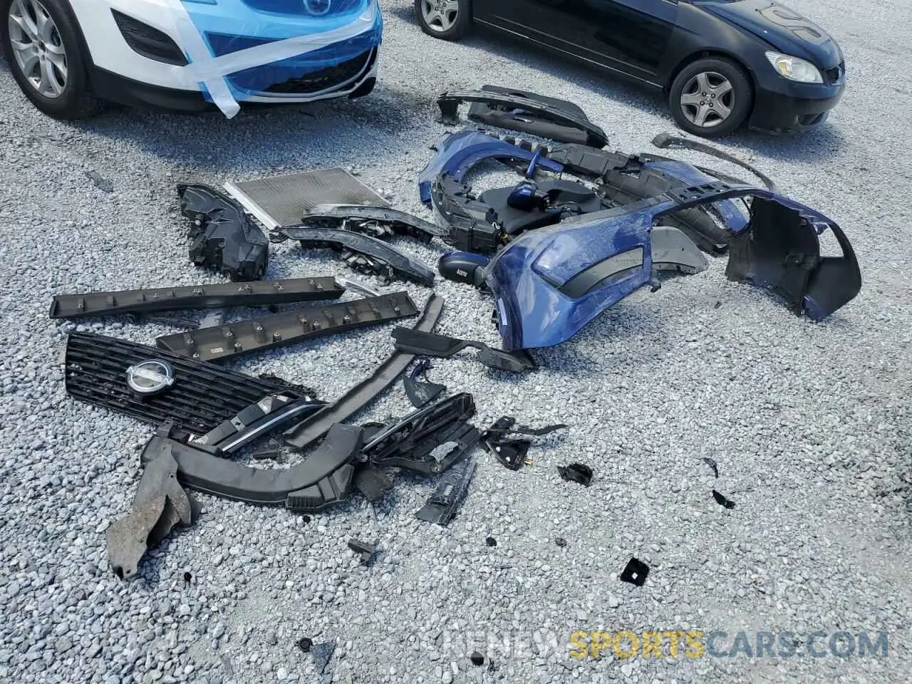 13 fotografías del automóvil dañado 5N1BT3BA7NC697966 NISSAN ROGUE 2022