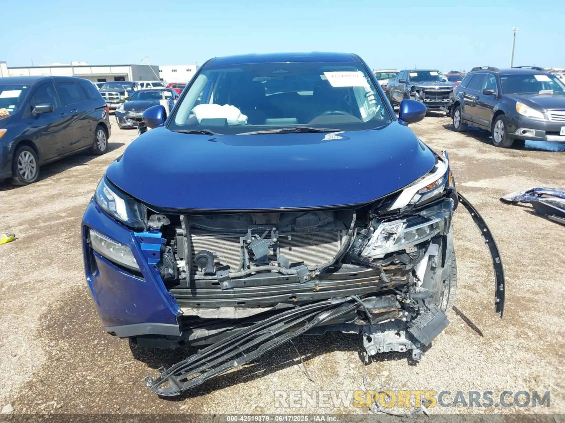 12 fotografías del automóvil dañado 5N1BT3BA7NC707959 NISSAN ROGUE 2022