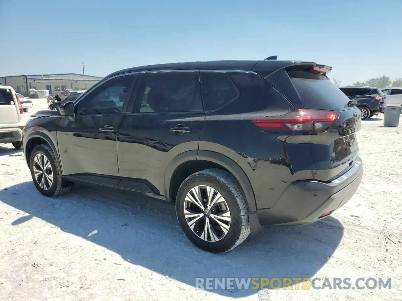 2 fotografías del automóvil dañado 5N1BT3BA8NC695725 NISSAN ROGUE 2022