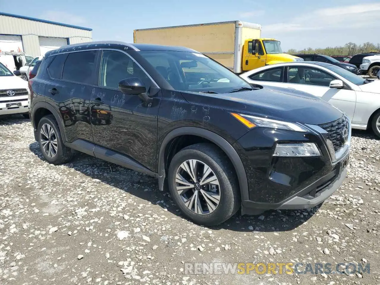 4 fotografías del automóvil dañado 5N1BT3BA8NC727217 NISSAN ROGUE 2022