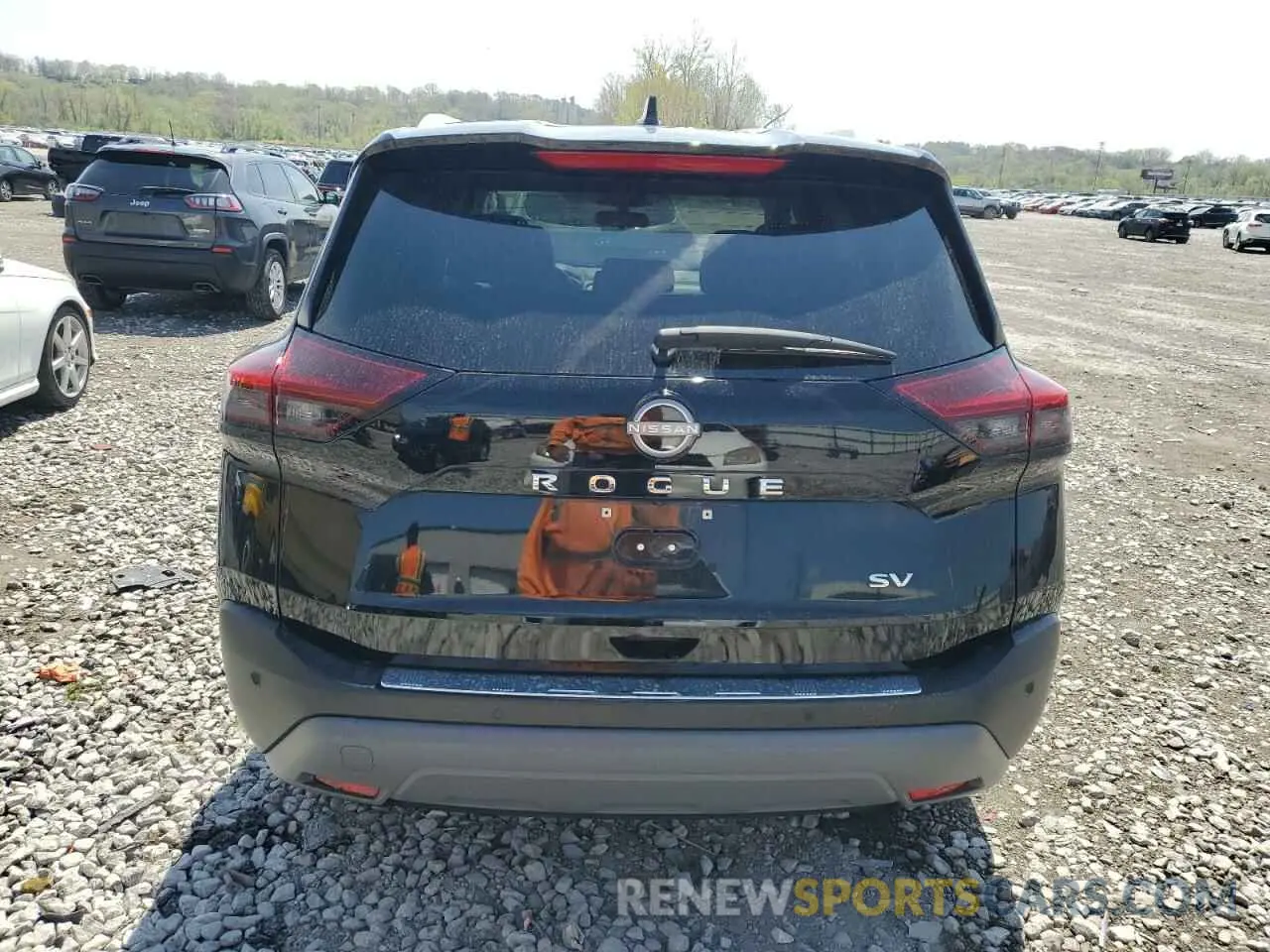6 fotografías del automóvil dañado 5N1BT3BA8NC727217 NISSAN ROGUE 2022