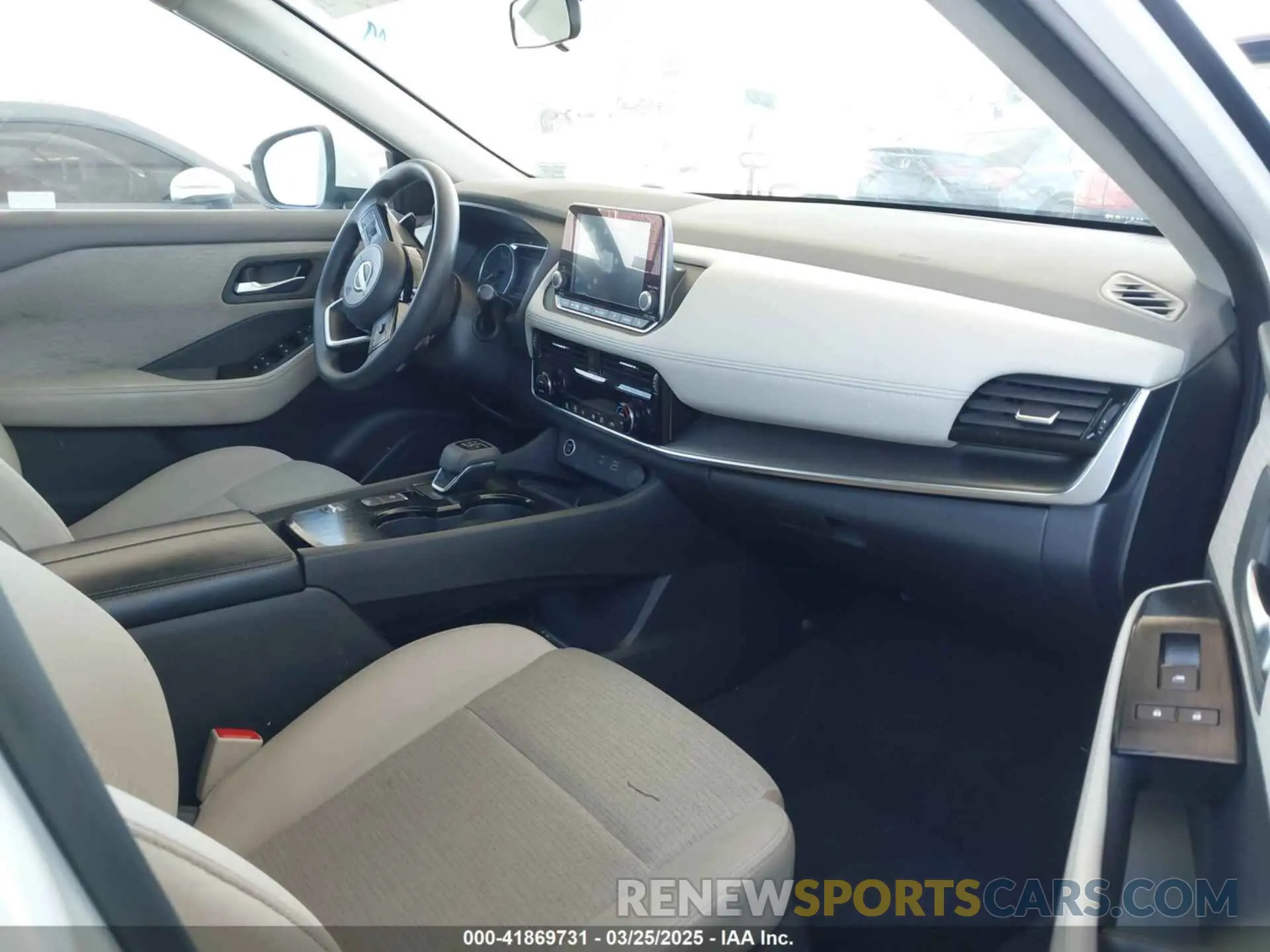 5 fotografías del automóvil dañado 5N1BT3BA9NC729669 NISSAN ROGUE 2022