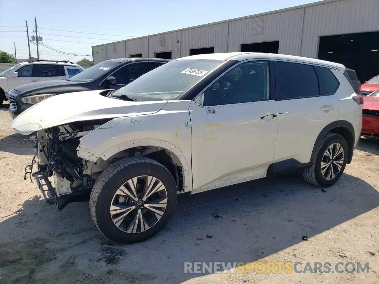 1 fotografías del automóvil dañado 5N1BT3BAXNC689456 NISSAN ROGUE 2022