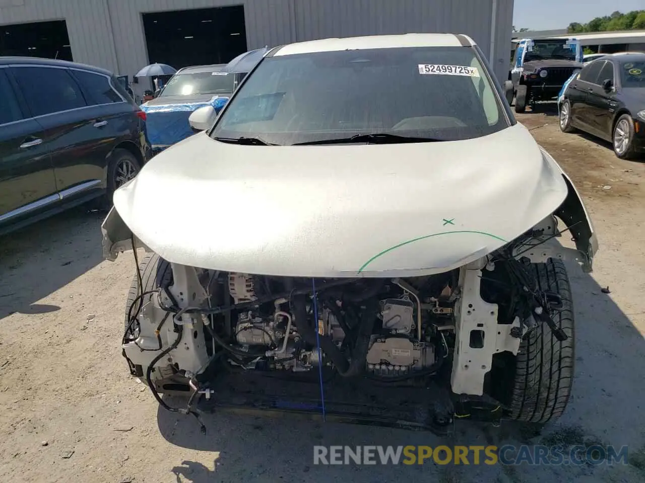 5 fotografías del automóvil dañado 5N1BT3BAXNC689456 NISSAN ROGUE 2022