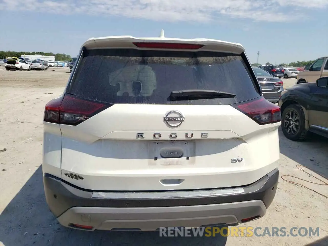 6 fotografías del automóvil dañado 5N1BT3BAXNC689456 NISSAN ROGUE 2022