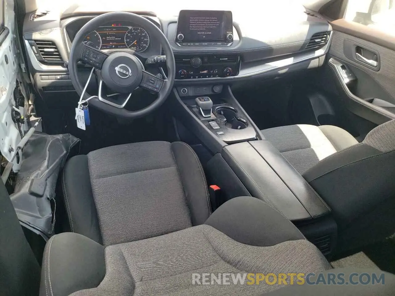 8 fotografías del automóvil dañado 5N1BT3BAXNC689456 NISSAN ROGUE 2022
