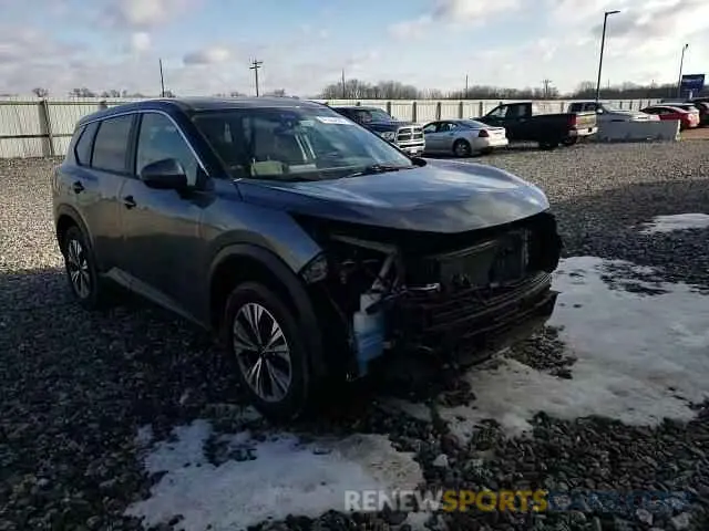 12 fotografías del automóvil dañado 5N1BT3BB0NC670536 NISSAN ROGUE 2022
