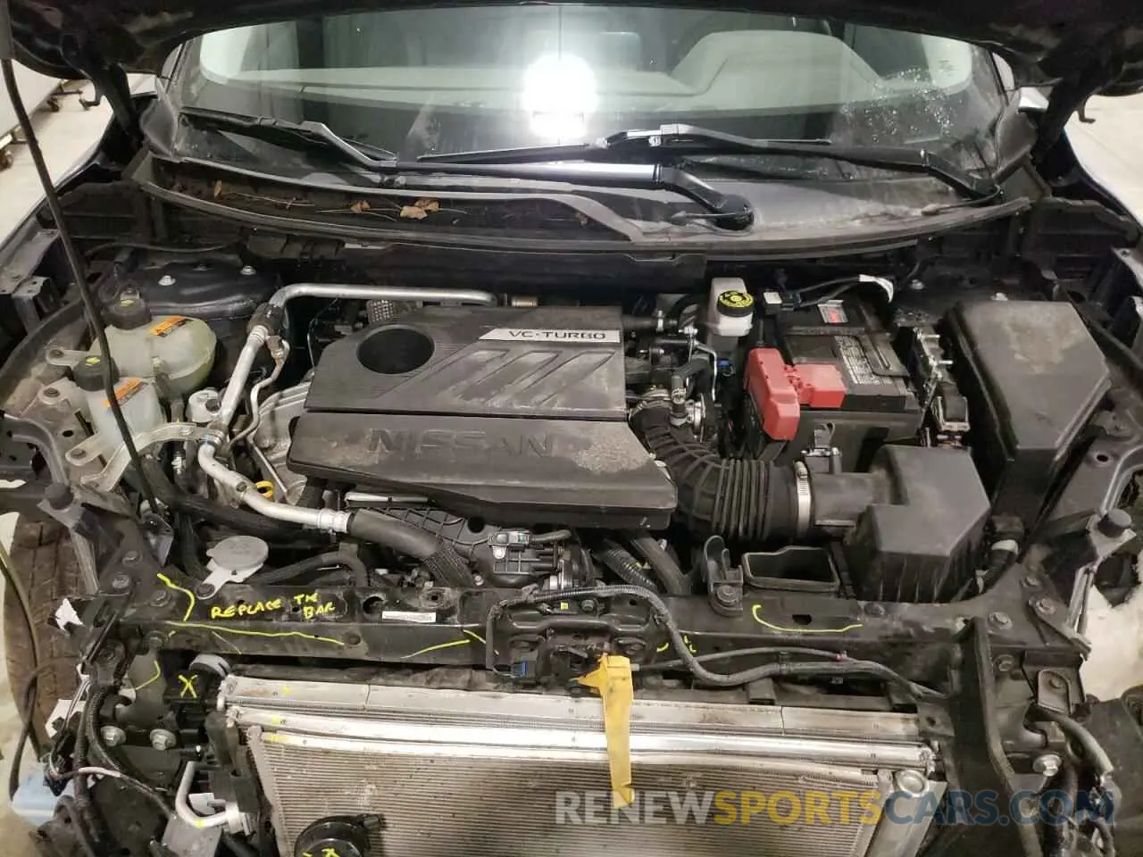 13 fotografías del automóvil dañado 5N1BT3BB0NC670536 NISSAN ROGUE 2022
