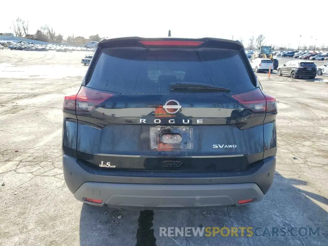 6 fotografías del automóvil dañado 5N1BT3BB1NC691797 NISSAN ROGUE 2022