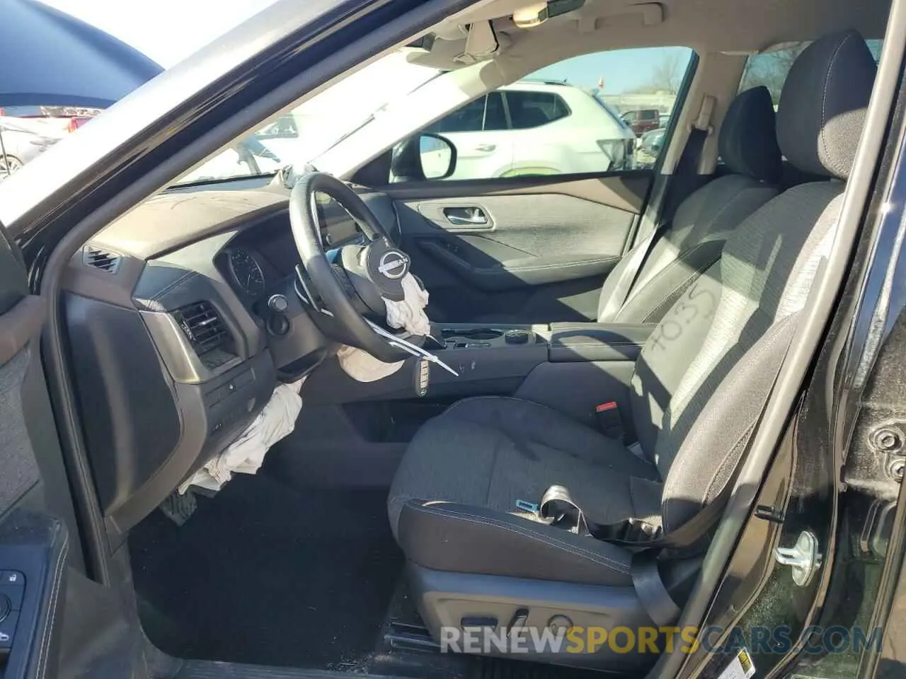 7 fotografías del automóvil dañado 5N1BT3BB1NC691797 NISSAN ROGUE 2022