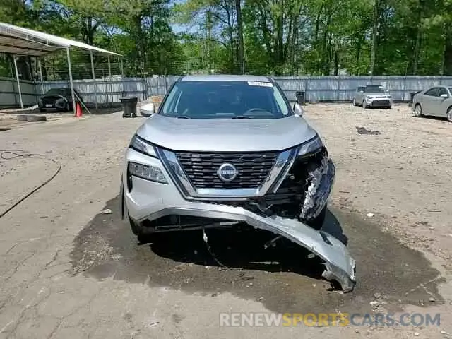 15 fotografías del automóvil dañado 5N1BT3BB1NC707206 NISSAN ROGUE 2022