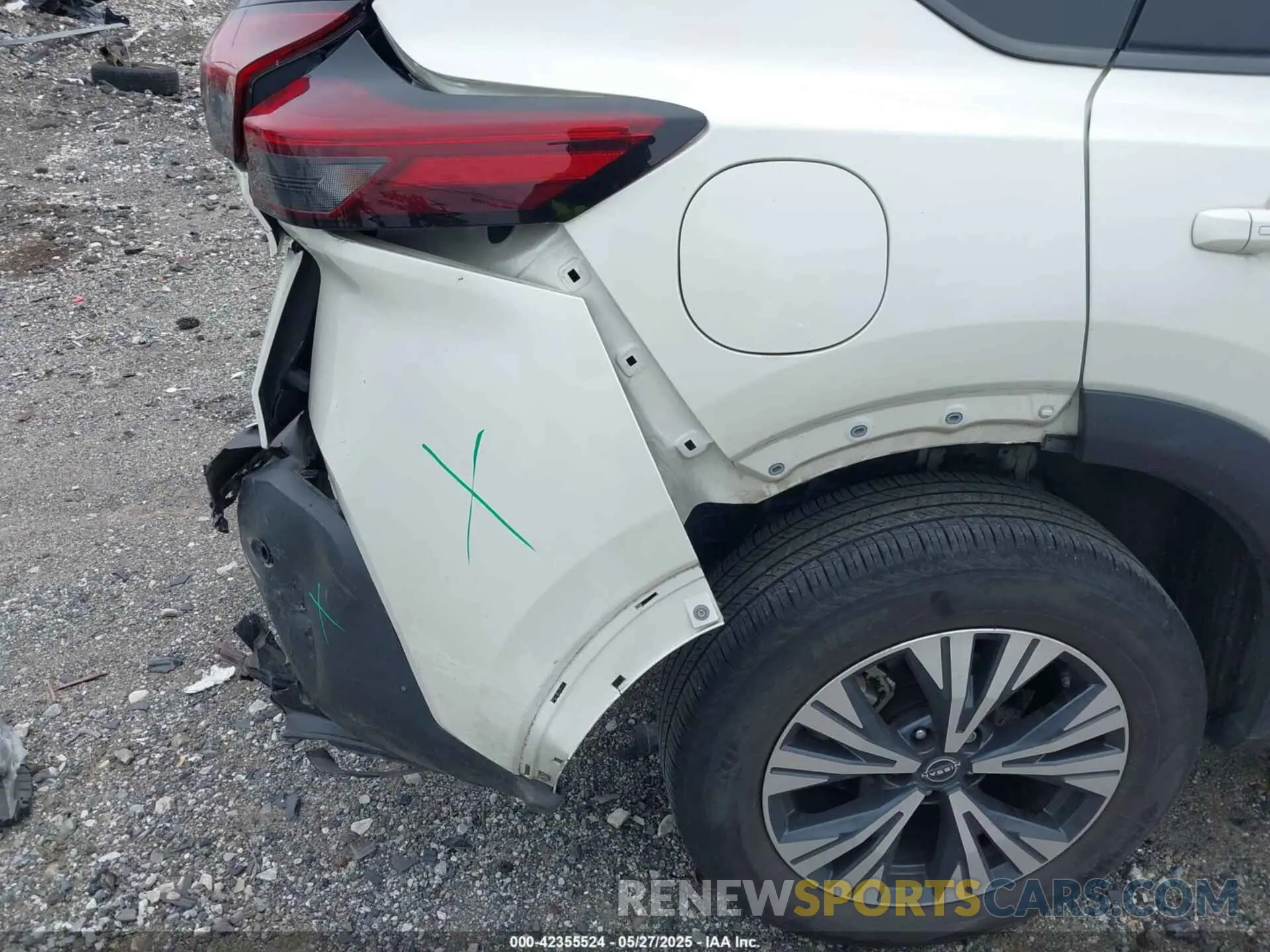 6 fotografías del automóvil dañado 5N1BT3BB1NC725284 NISSAN ROGUE 2022