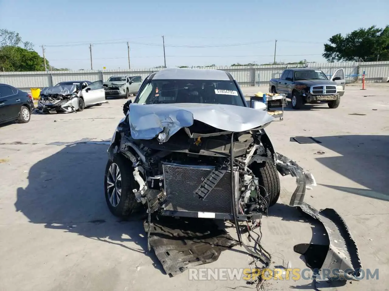 5 fotografías del automóvil dañado 5N1BT3BB3NC684155 NISSAN ROGUE 2022