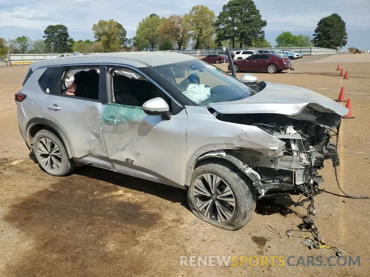 4 fotografías del automóvil dañado 5N1BT3BB3NC692479 NISSAN ROGUE 2022