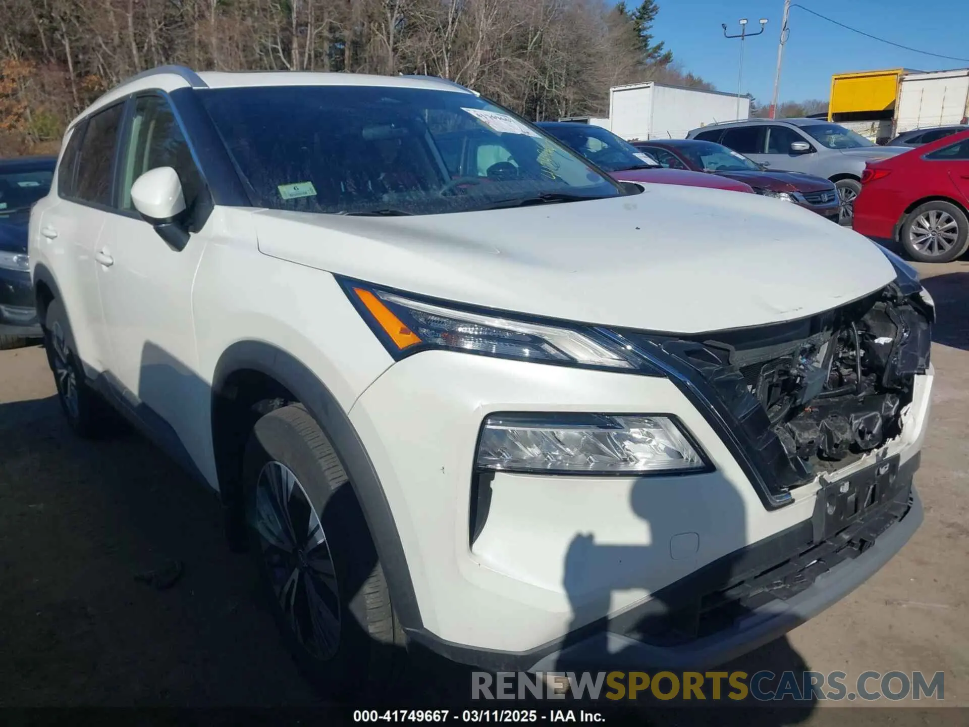 1 fotografías del automóvil dañado 5N1BT3BB3NC707269 NISSAN ROGUE 2022