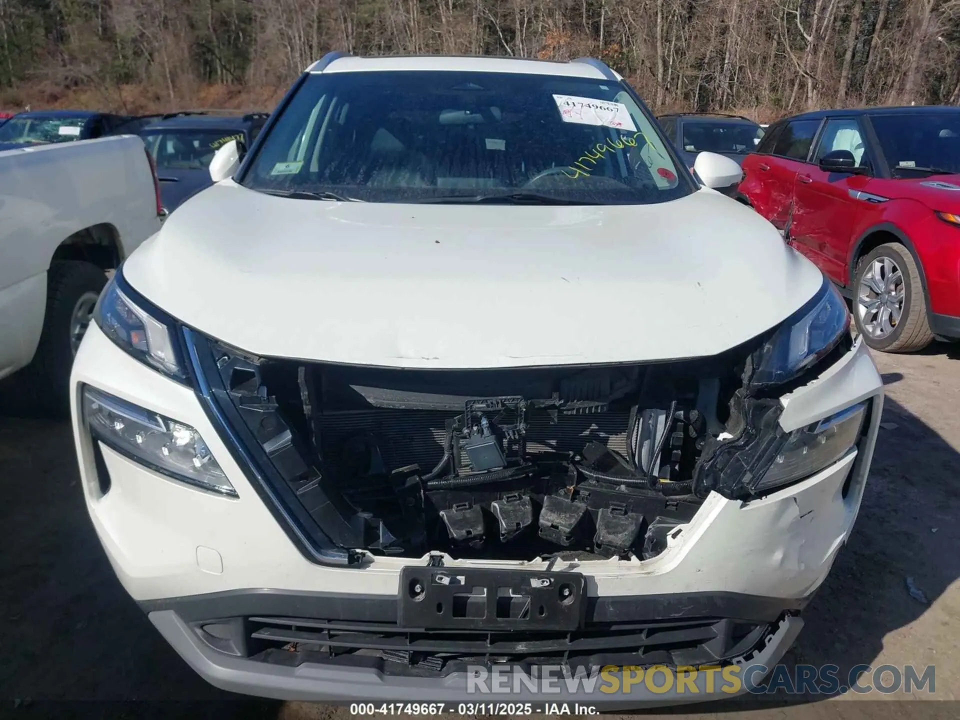 12 fotografías del automóvil dañado 5N1BT3BB3NC707269 NISSAN ROGUE 2022