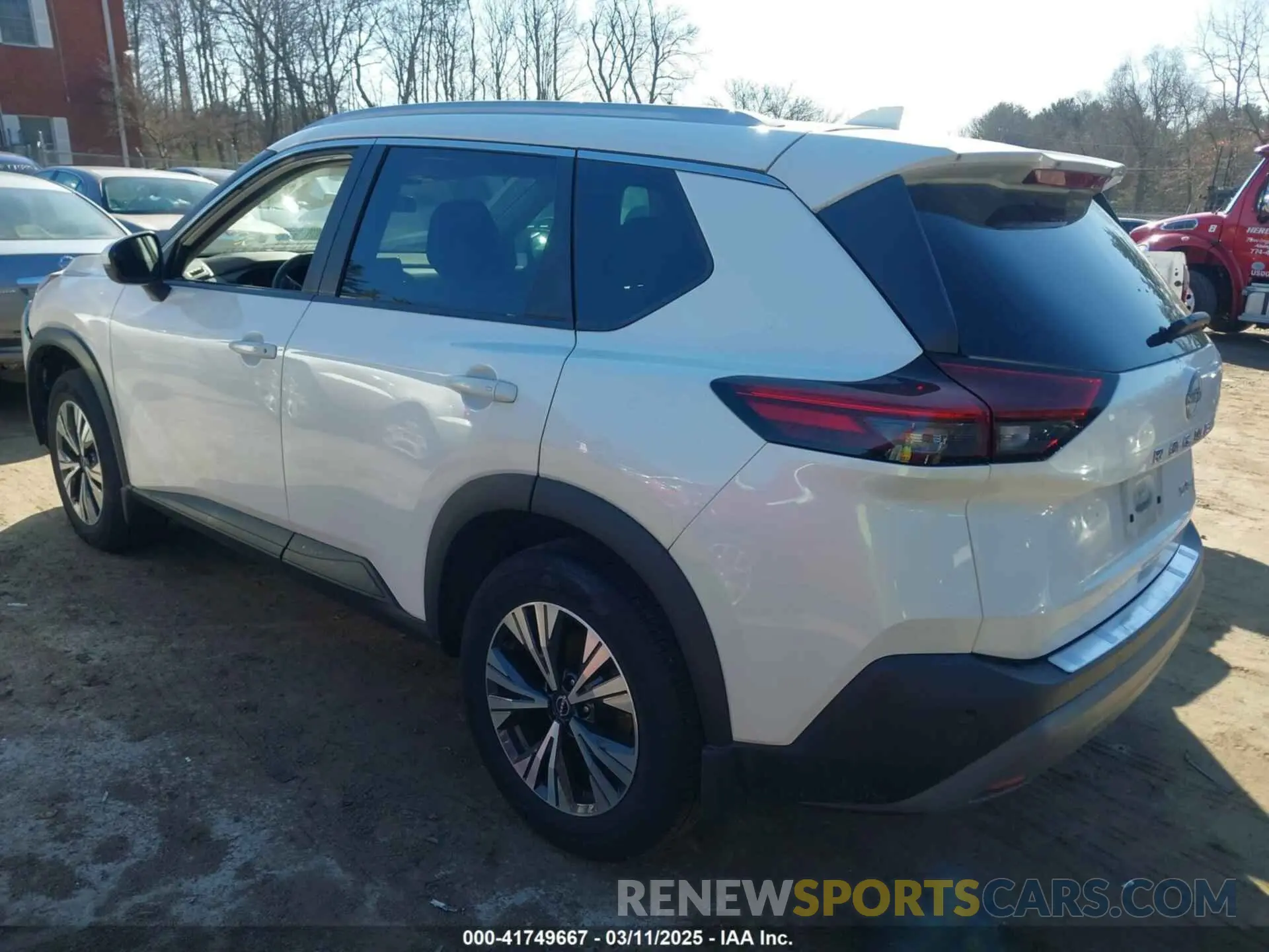 3 fotografías del automóvil dañado 5N1BT3BB3NC707269 NISSAN ROGUE 2022