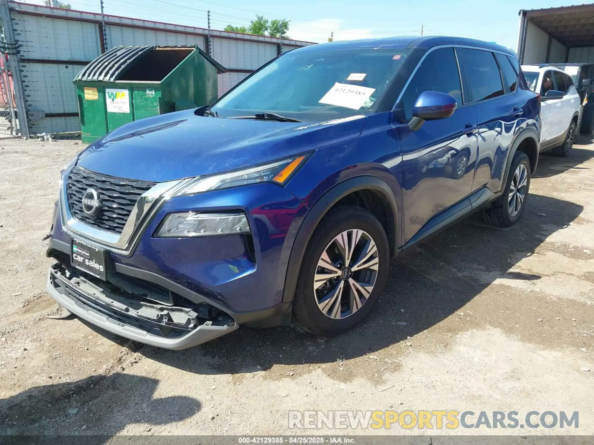 2 fotografías del automóvil dañado 5N1BT3BB5NC704566 NISSAN ROGUE 2022