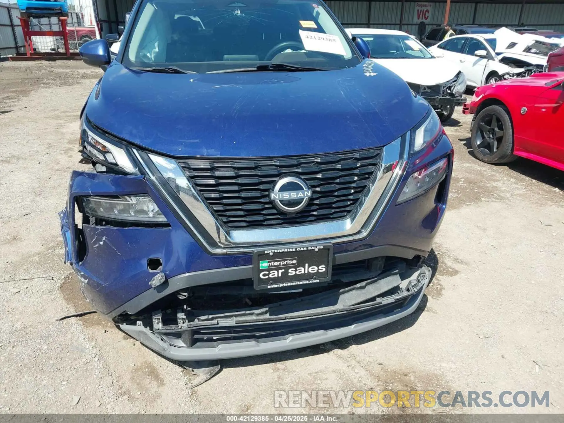 6 fotografías del automóvil dañado 5N1BT3BB5NC704566 NISSAN ROGUE 2022