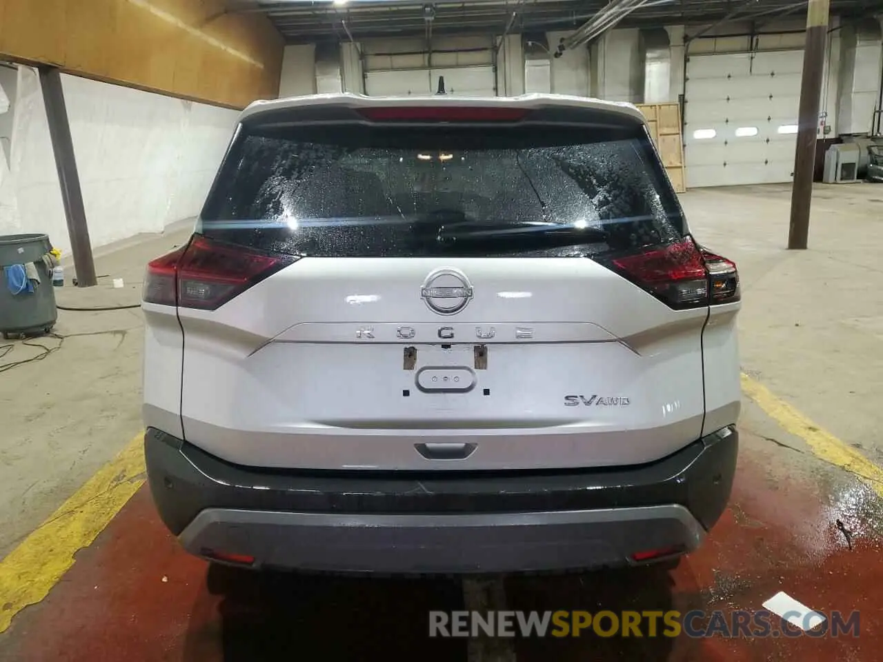 6 fotografías del automóvil dañado 5N1BT3BB6NC720159 NISSAN ROGUE 2022