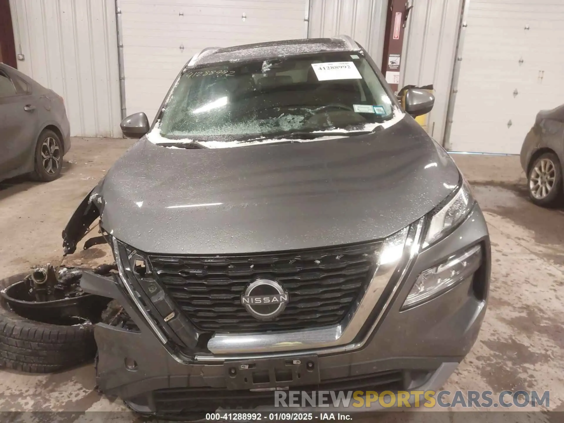 12 fotografías del automóvil dañado 5N1BT3BB7NC732739 NISSAN ROGUE 2022