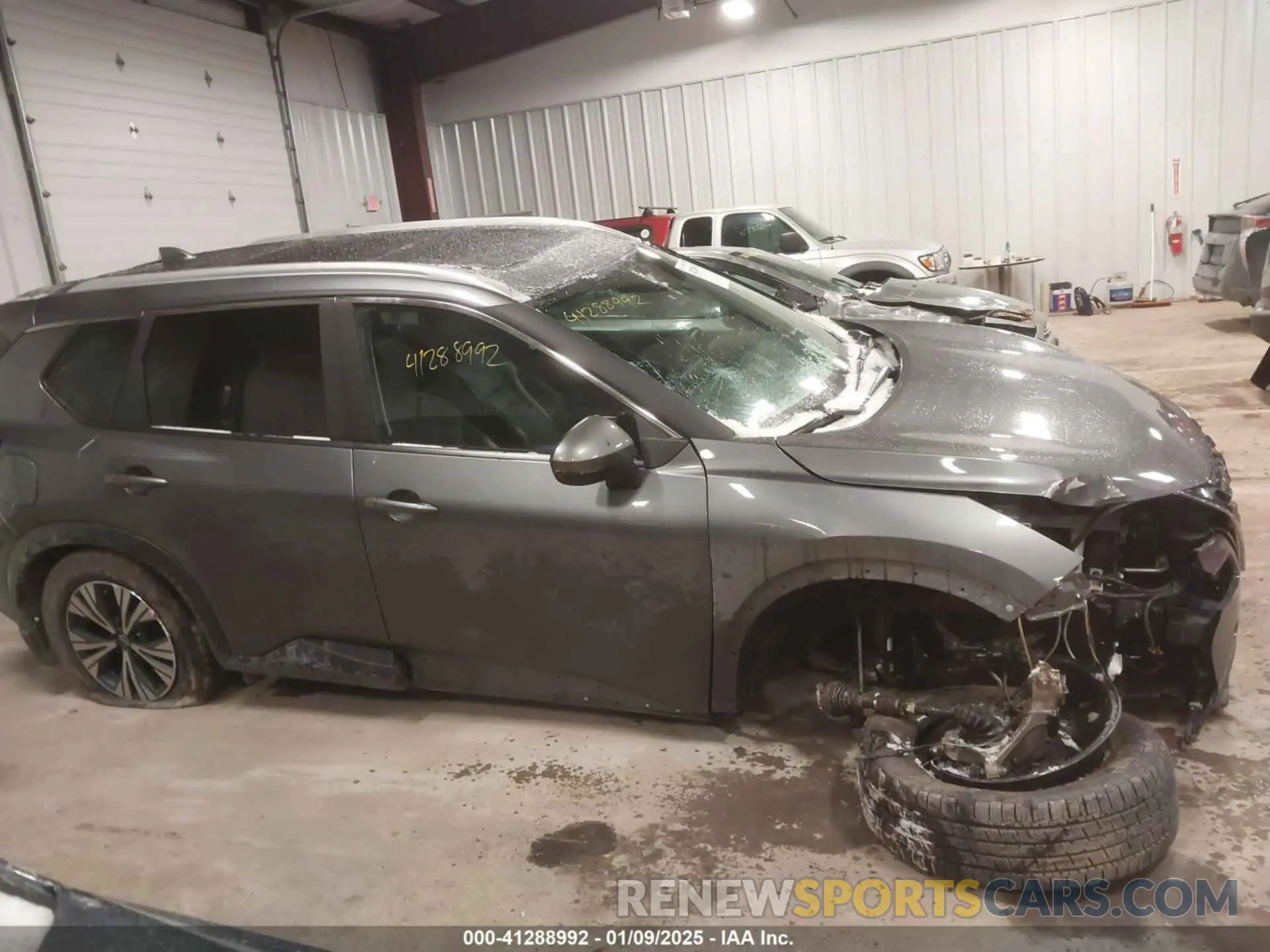 13 fotografías del automóvil dañado 5N1BT3BB7NC732739 NISSAN ROGUE 2022