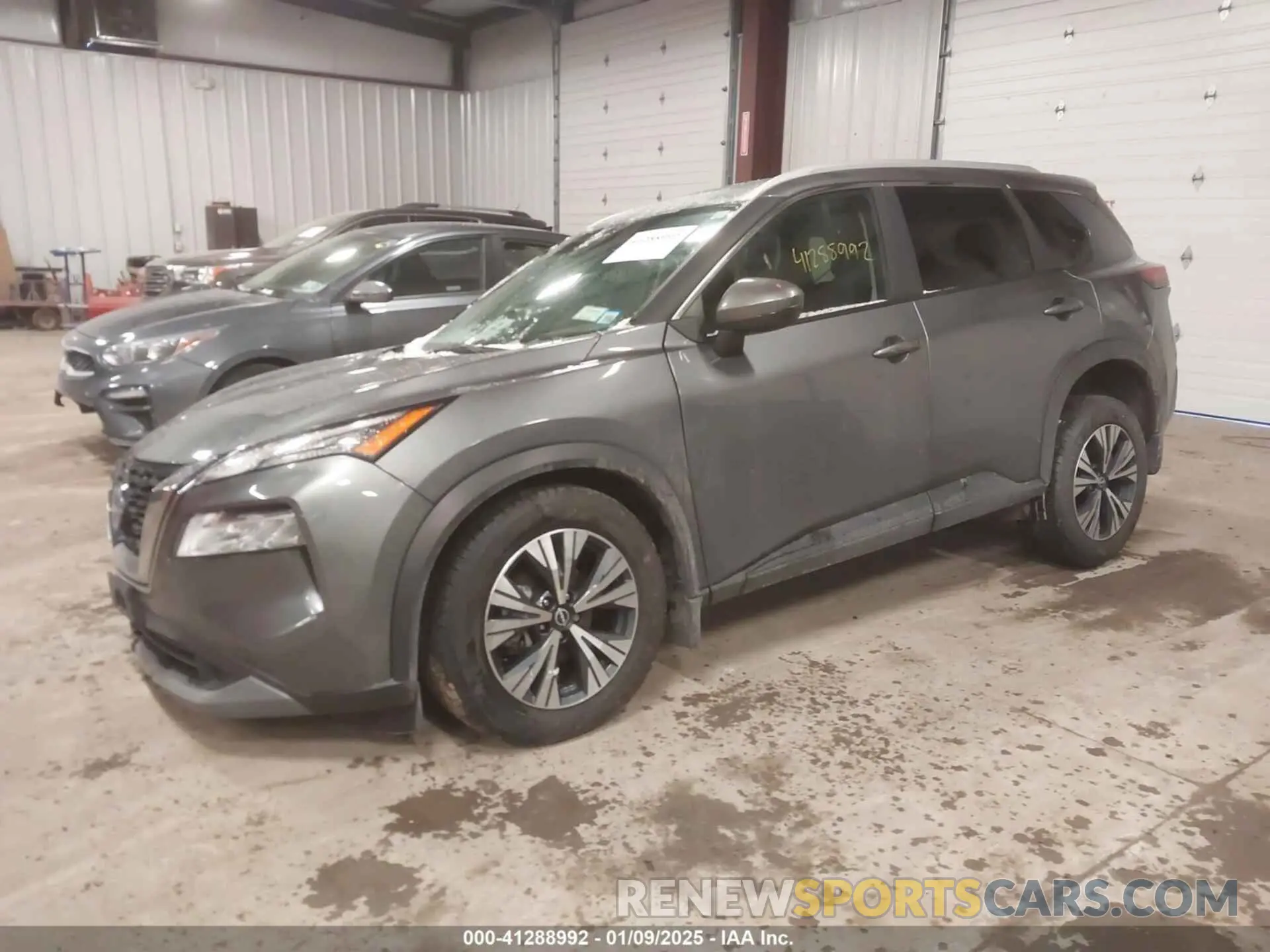 2 fotografías del automóvil dañado 5N1BT3BB7NC732739 NISSAN ROGUE 2022