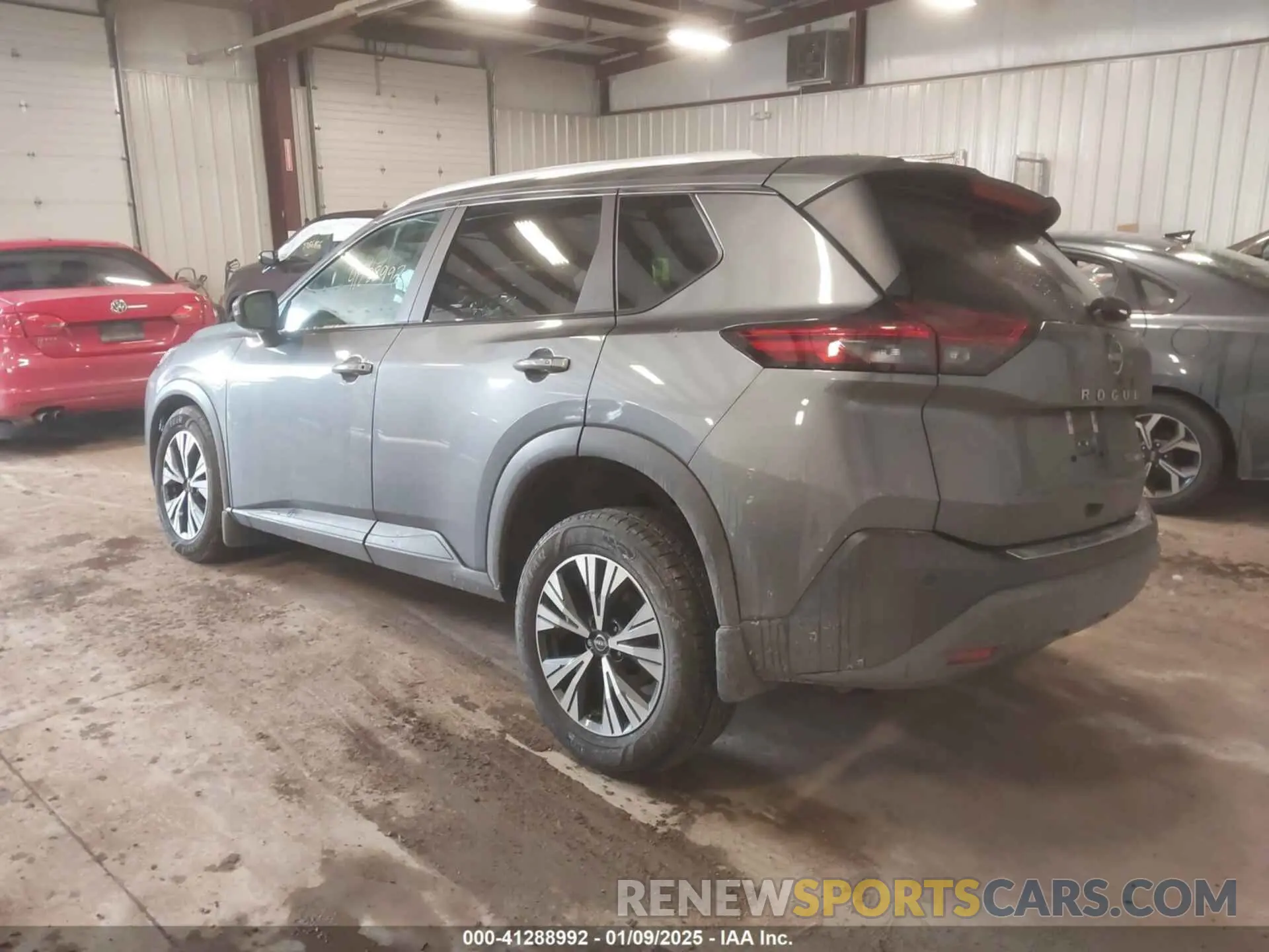 3 fotografías del automóvil dañado 5N1BT3BB7NC732739 NISSAN ROGUE 2022