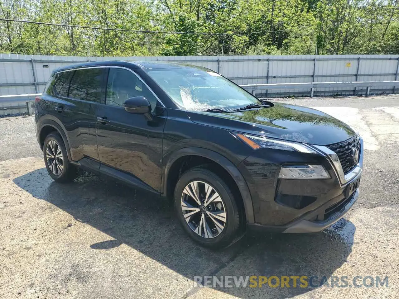 4 fotografías del automóvil dañado 5N1BT3BB7NC732790 NISSAN ROGUE 2022