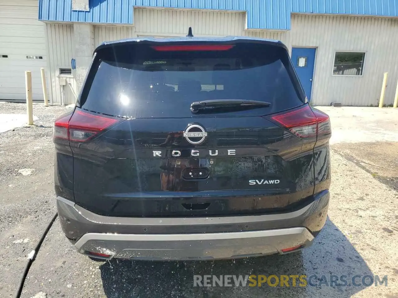 6 fotografías del automóvil dañado 5N1BT3BB7NC732790 NISSAN ROGUE 2022