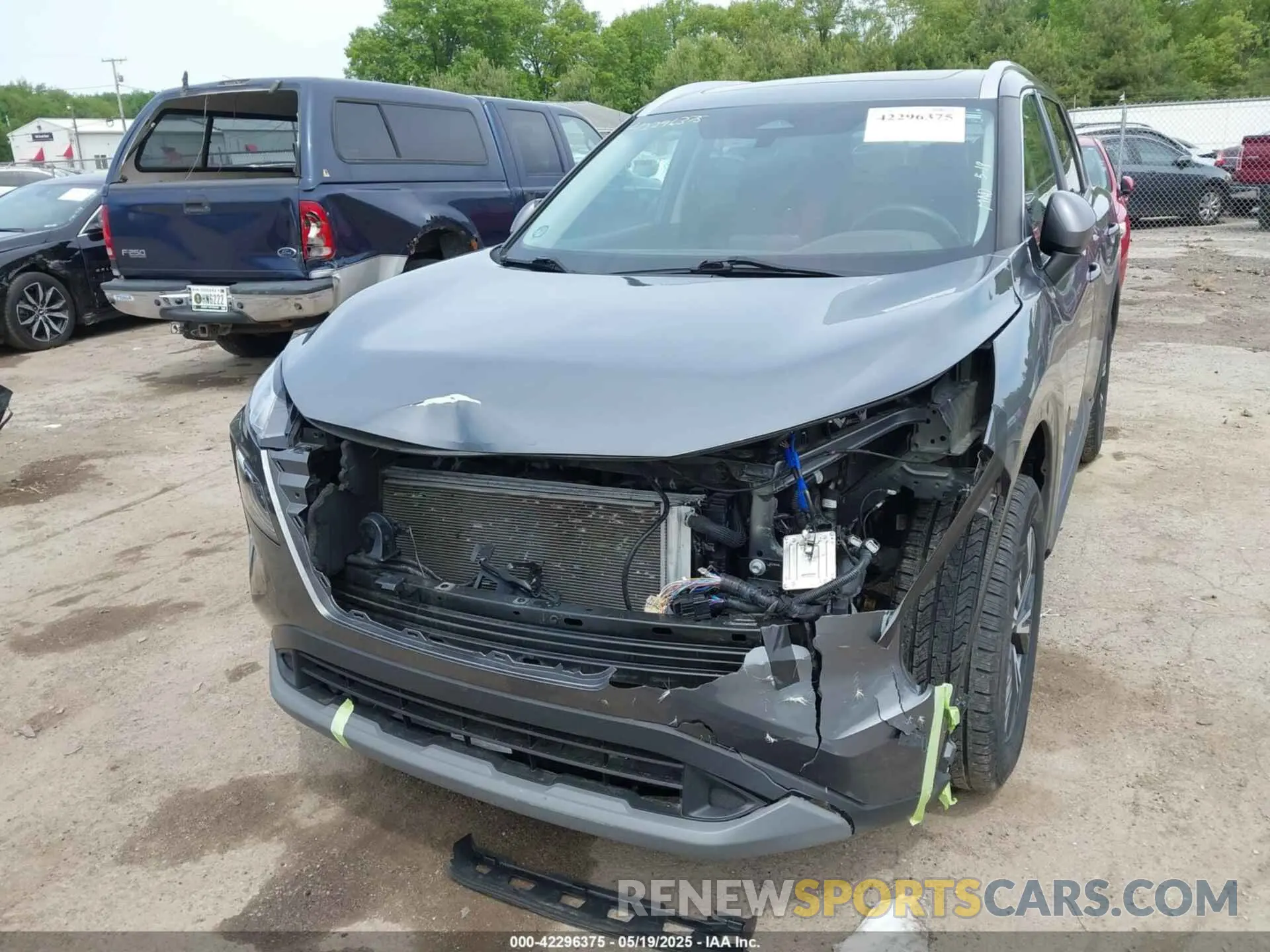 6 fotografías del automóvil dañado 5N1BT3BB8NC676391 NISSAN ROGUE 2022