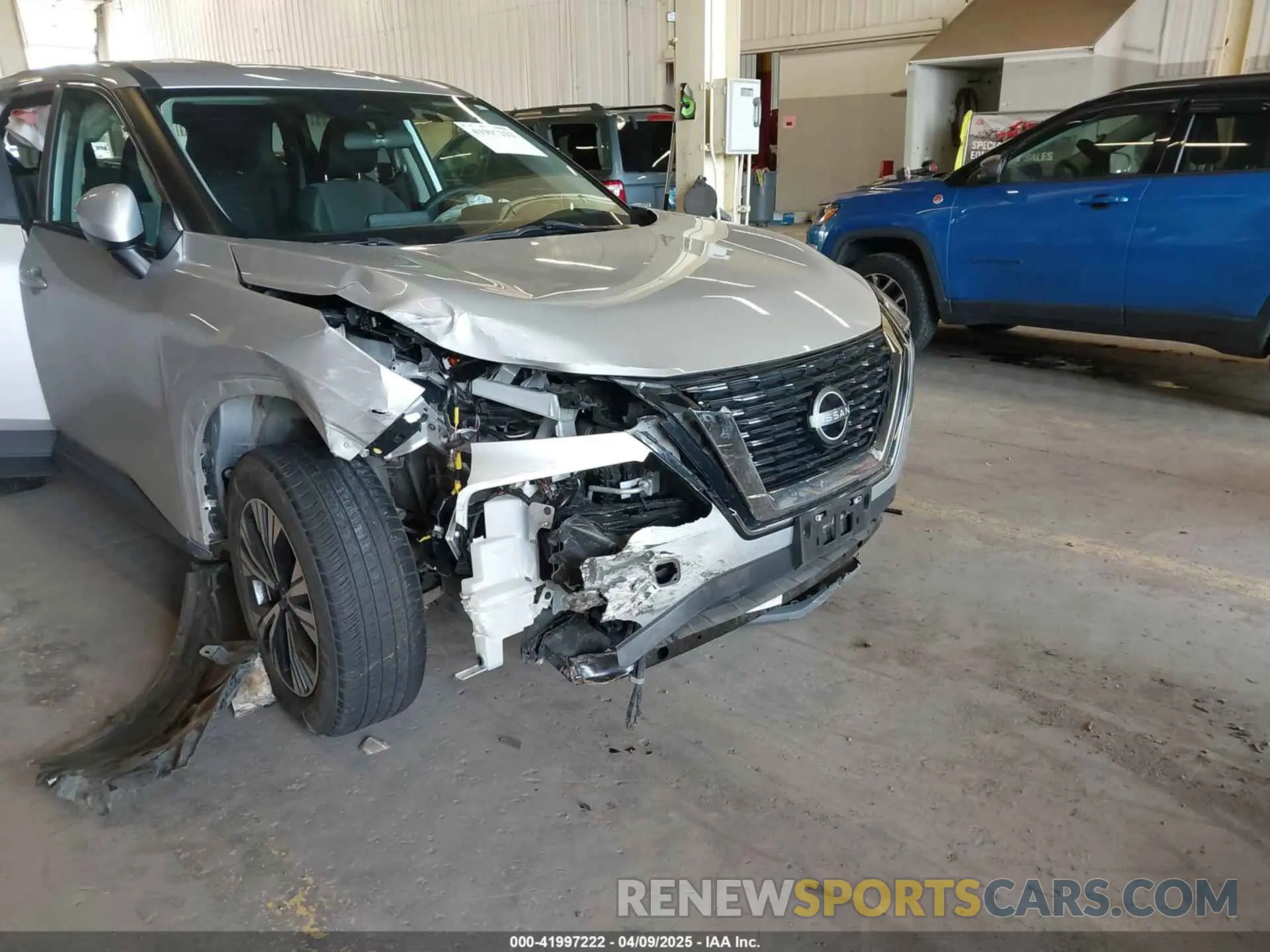 6 fotografías del automóvil dañado 5N1BT3BB8NC689562 NISSAN ROGUE 2022