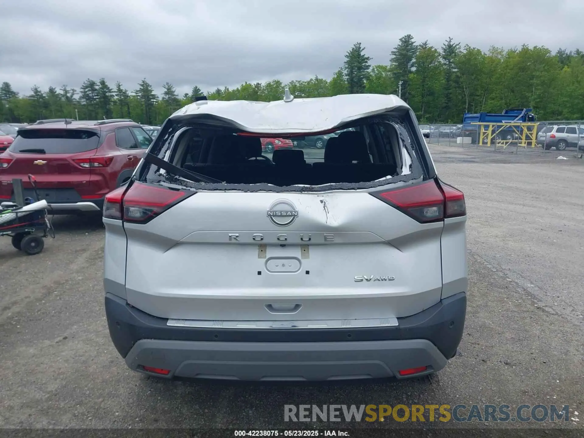 16 fotografías del automóvil dañado 5N1BT3BB8NC714959 NISSAN ROGUE 2022